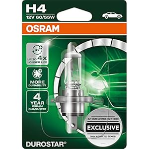 Osram H4 Durostar Glühlampe (1 Stück)