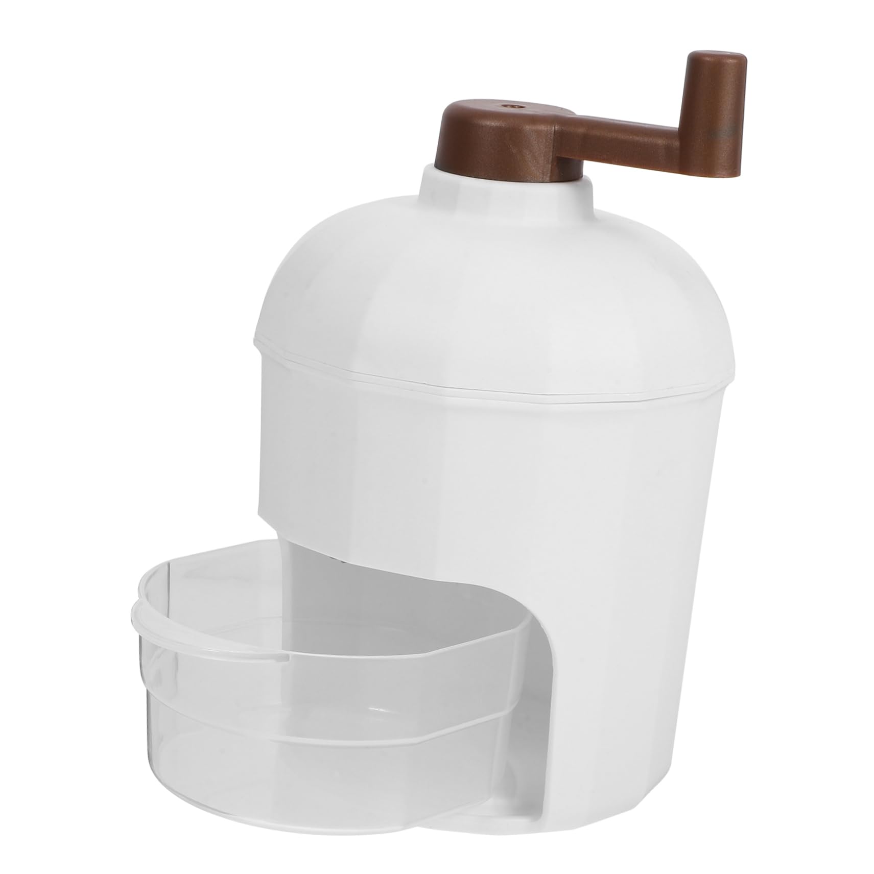 Ciieeo Ice Crusher Machine for Home Manual Ice Maker Compact Design Non-slip Base Easy Cleaning for Kitchen