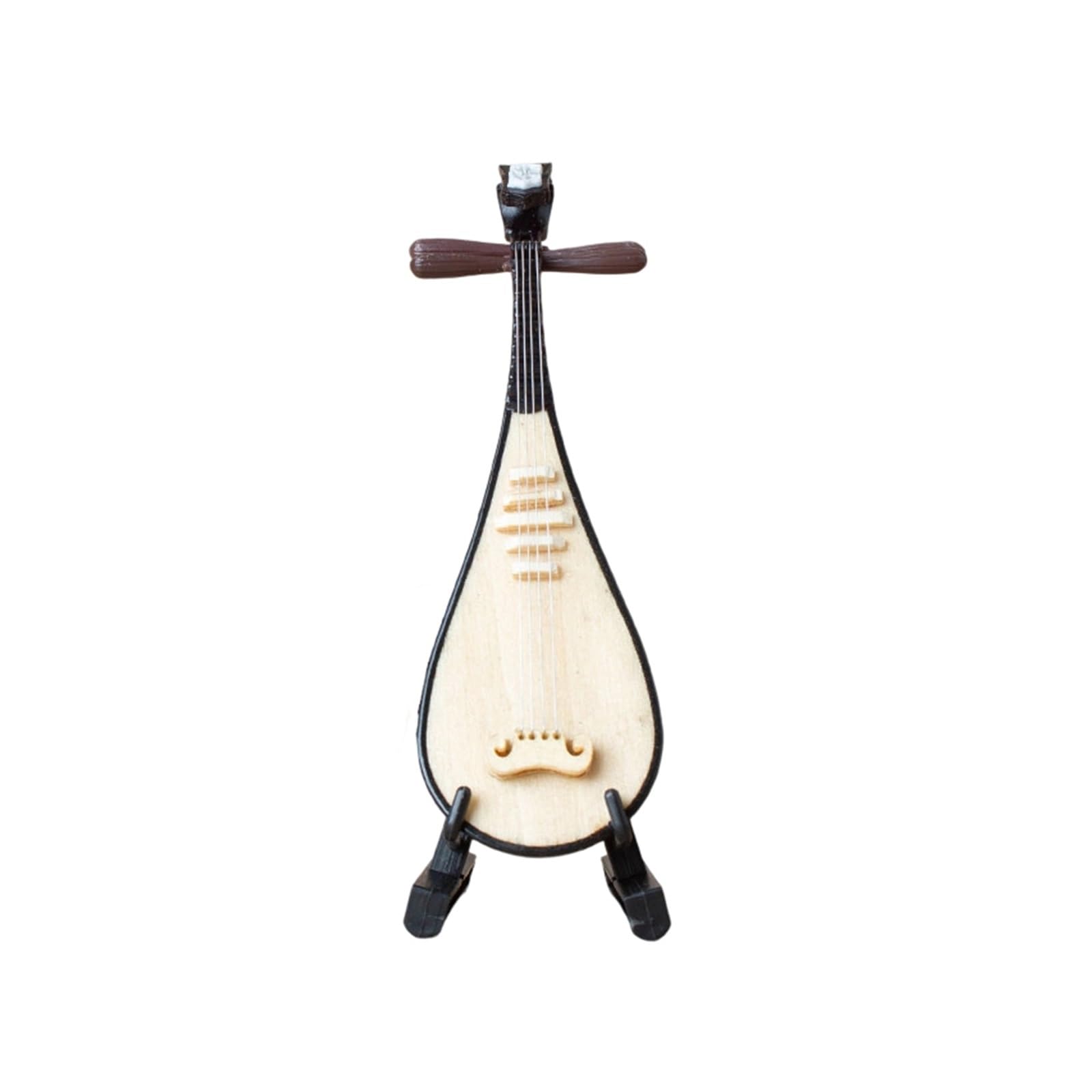 Miniaturowe Dekoracje Instrumentów Muzycznych Do Salonu W Stylu Vintage Obejmują Lutnię Księżycową I Hulusi Ozdoby Instrumentów Muzycznych(3/4)