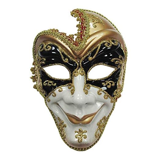 Bristol Novelty EM432 hel ansiktsmask för män på pannband, män, flerfärgad, en storlek