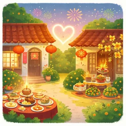 [HSK 4] 春节点不同，心意相通 - Different Spring Festival Focus, Shared Heartfelt Wishes