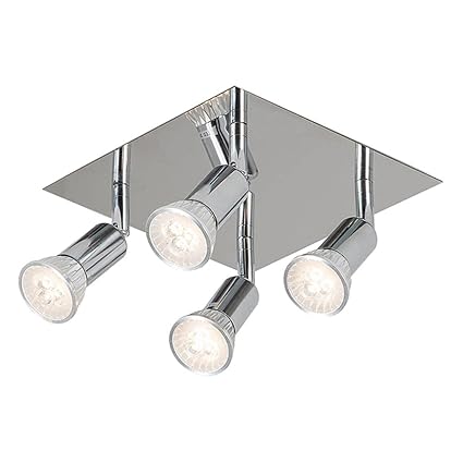 LOSA Wall Mounted GU10 Ceiling Spot Lights Fixtures for Bedroom Shop Warm White