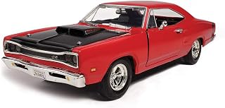 1969 Dodge Coronet Super Bee Red 1/24 Diecast Model Car