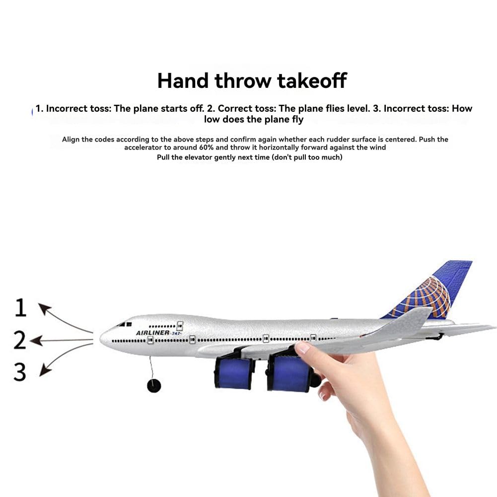 El Modelo RC del Avión de Pasajeros A380 A Control Remoto Incorpora Materiales de Espuma y un Excelente Rendimiento Anticaídas.