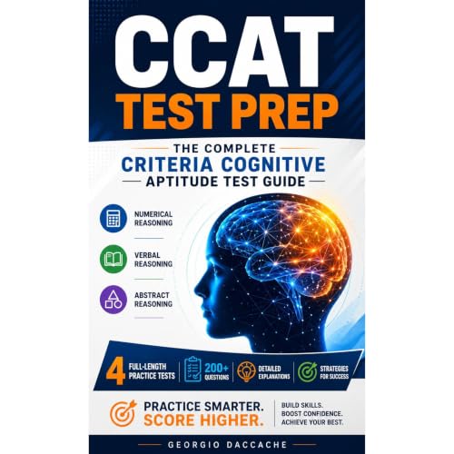 CCAT Test Prep: The Complete Criteria Cognitive Aptitude Test Guide Audiolibro Por Georgio Daccache arte de portada