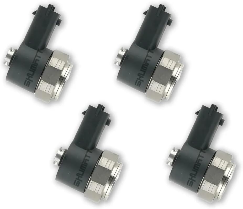 4PCS F00VC30058 Fuel Injector Solenoid Valve Compatible With 110 Series CRI1-13 0445110038 059 063 084 087 091 092 102 141 185 Injector