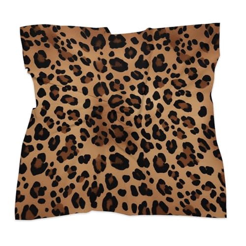 Leopard Print Silk Scarf Head Scarf Silk Scarf for Women Satin Scarf Silk Head Scarf Silk Hair3