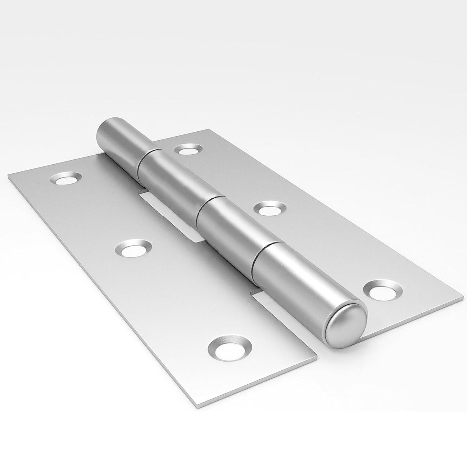 12 Bisagras Plegables, 44 Mm × 32 Mm, Acero Inoxidable, Bisagra Para Piano, Pequeñas Bisagras Para Puertas, Ventanas, Armarios Con 72 Tornillos