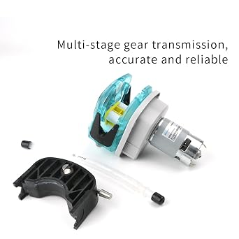 Kamoer KKDD high Flow 1240ml/min Small peristaltic Pump 12V dc Motor Liquid dosing Pump for Viscous and Non-Viscous Liquid Transfer