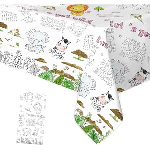 Nappe à colorier YXHZVON Cover