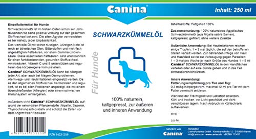 Canina Schwarzkümmelöl, 1er Pack (1 x 250 ml)