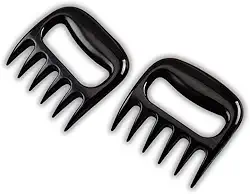 Garra de Urso para Churrasco em Aço Inox – Kit com 2 Peças | Desfiador de Carnes Premium com Pegada Ergonômica e Alta Resistência ao Calor
