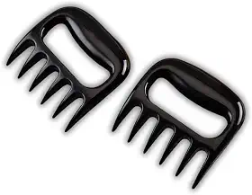 Garra de Urso para Churrasco em Aço Inox – Kit com 2 Peças | Desfiador de Carnes Premium com Pegada Ergonômica e Alta Resistência ao Calor