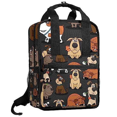 Sac à dos drôle pour l'école et les sorties avec motif animal de dessin animé