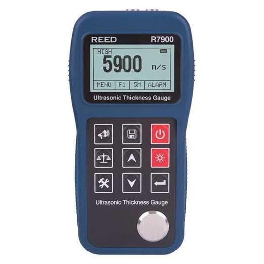Medidor de espesor ultrasónico REED Instruments R7900 miniatura 2