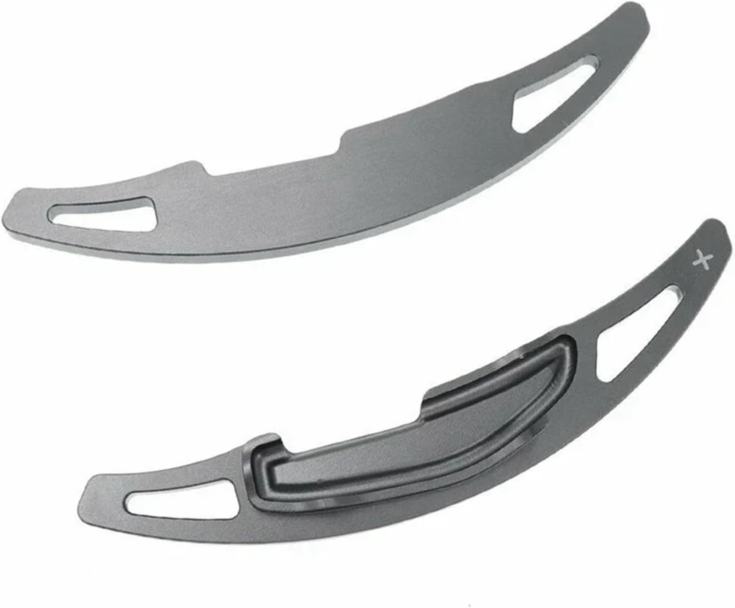 MUSM 2Pcs Car Steering Wheel Shift Paddle Shifter Extension M2 M3 M4 M5 X5M X6M F87 F85 F86 F80 F82 F83 F10 M6 F12(2)