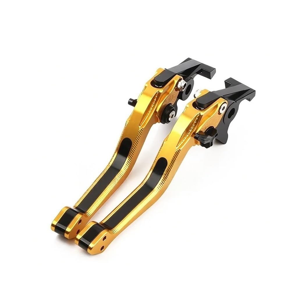 Motorcycle Brake Clutch Levers For CFMOTO 675SR-R 675NK 675SRR 675SS 500SR VOOM 2024-2026 675 SR-R NK SS SR SRR 3D Brake Clutch Lever(Gold Black)