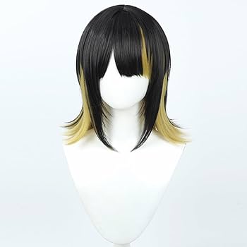 キラキラ　カットウィッグ20体 Amazon.co.jp: LAOBAO コスプレ ウィッグ 斑鳩ルカ Luca Ikaruga