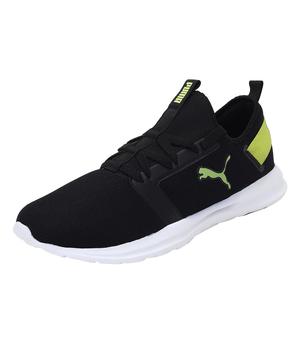 Puma Mens Bold Extreme Black-Vibrant Orange-Limepunch Running Shoe - 10 UK (38045501) (B08QDKC6JY) Amazon Price History, Amazon Price Tracker