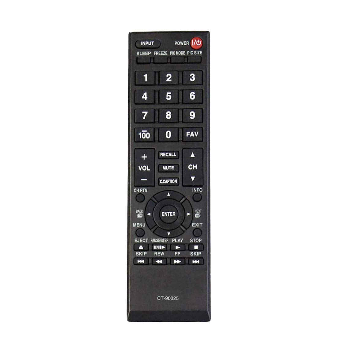 Replacement CT-90325 Universal Remote for Toshiba TV