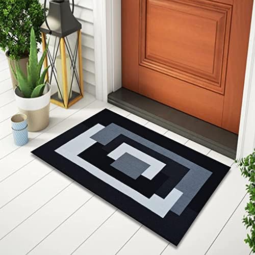 New Door Mats Indoor Flat weave Non Shed Thick Geometric Pattern
