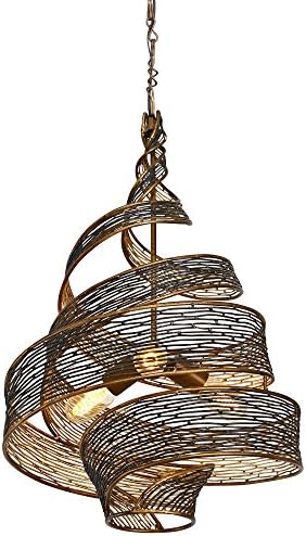 Varaluz Flow 3-Light Pendant - Hammered Ore Finish