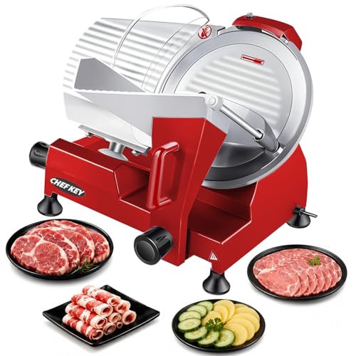 Image of Electric Meat Slicer 10 inch 240W Commercial Deli Food Slicer