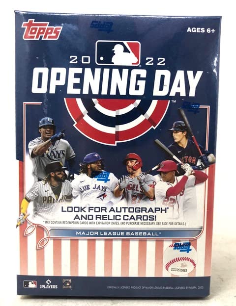 2022 Topps Opening Day Baseball Value Box (22 Packs)