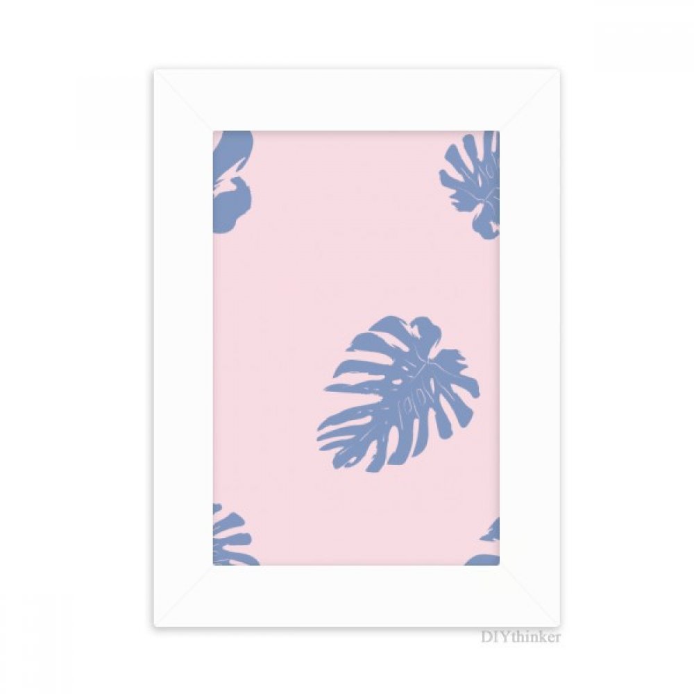 Plantes bleu poudre d'art abstrait pour sublimer votre décoration de bureau moderne