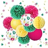 Esenciales para fiestas: trae una gran diversión no solo para tu fiesta hawaiana, playa, tropical, luau, sino también súper perfecto para tu compromiso, fiesta de baby shower o cualquier otra fiesta temática tropical, fiestas de vacaciones, reuniones familiares con estos accesorios para fotomatón.