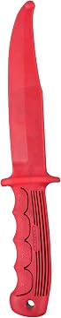 Realistic Rubber Training Knife for Martial Arts - Durable, Lightweight, 12 Length Rubber Practice Knife - Flexible, Chalkable Blade for Scoring - Safe for Defensive Tactics Training - Made in USA