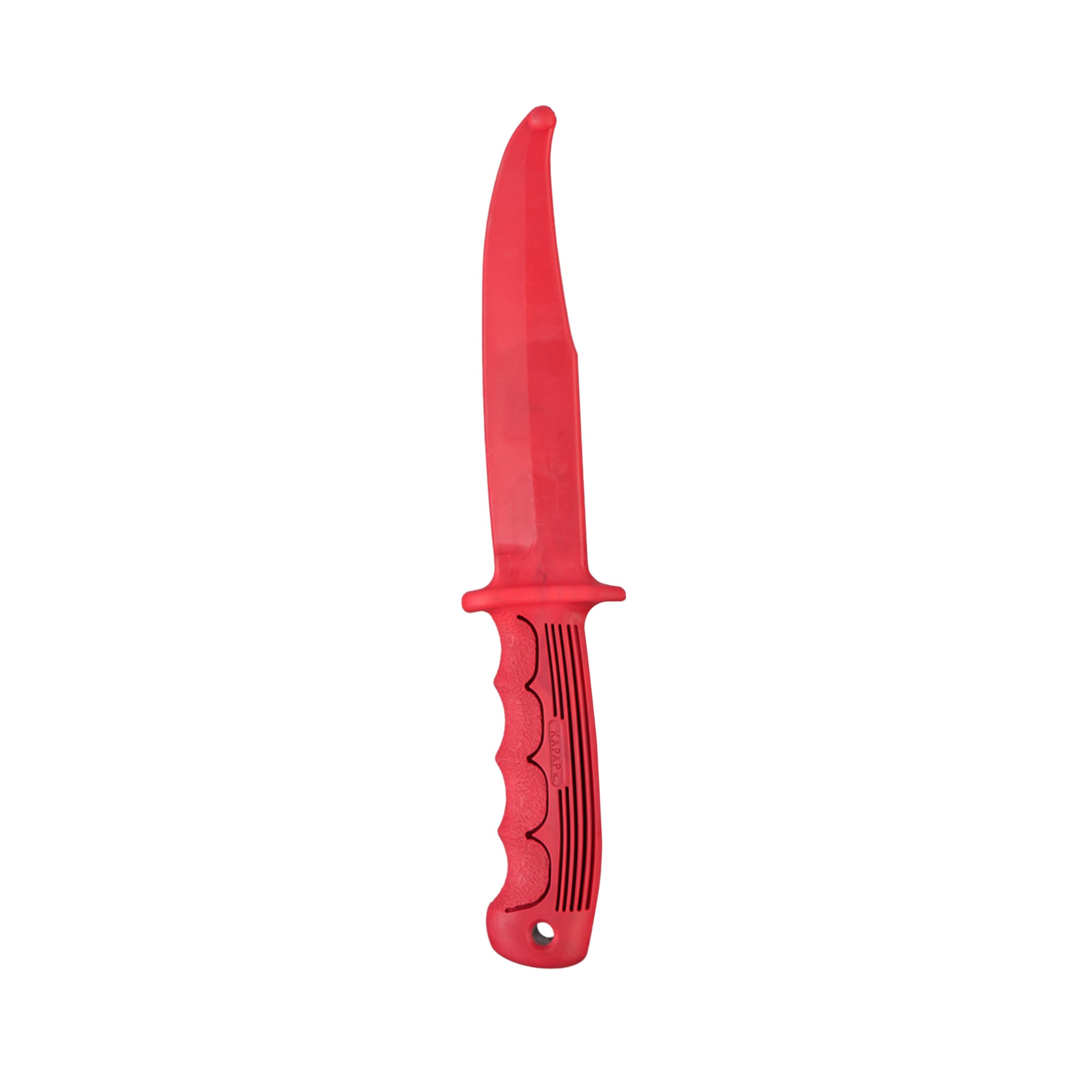 Realistic Rubber Training Knife for Martial Arts - Durable, Lightweight, 12" Length Rubber Practice Knife - Flexible, Chalkable Blade for Scoring - Safe for Defensive Tactics Training - Made in USA