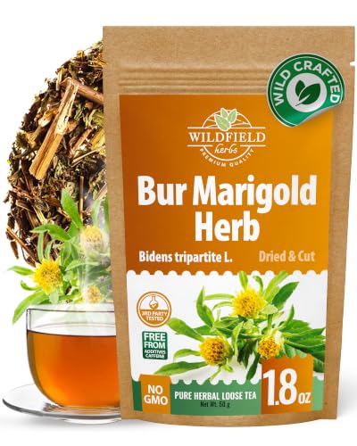 1.8 oz. Dried Marigold Flowers Bur Marigold Herb Tea Marygold Tea (Bidens Tripartite L.) - 50g 100% Chereda Bur-Marigold Cáñamo Acuático - image 1