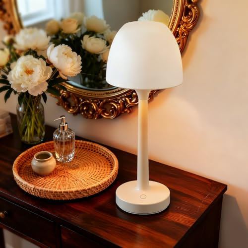 ORADO IP65 Waterproof Rotating Aurora Water Ripple Desk Lamp 16 Color Dynamic Ocean Wave Ambient Light with Remote USB Powered for Bedroom Patio Decor