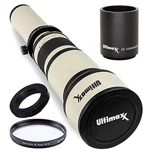 Ultimaxx Telephoto Zoom Lens for Nikon Cameras