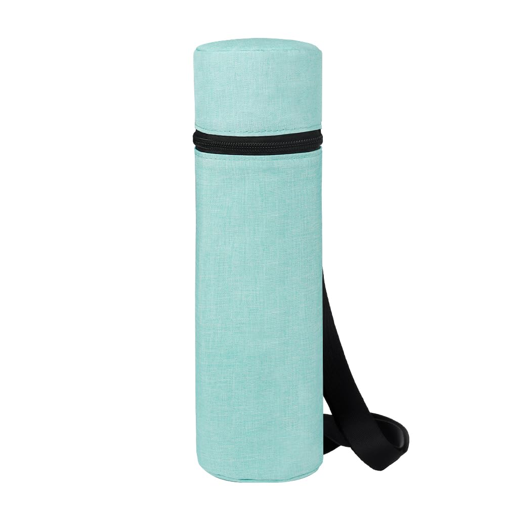 Aosbos Wine Cooler Bag, 750ml Single Water Bottle Carrier with Shoulder Strap