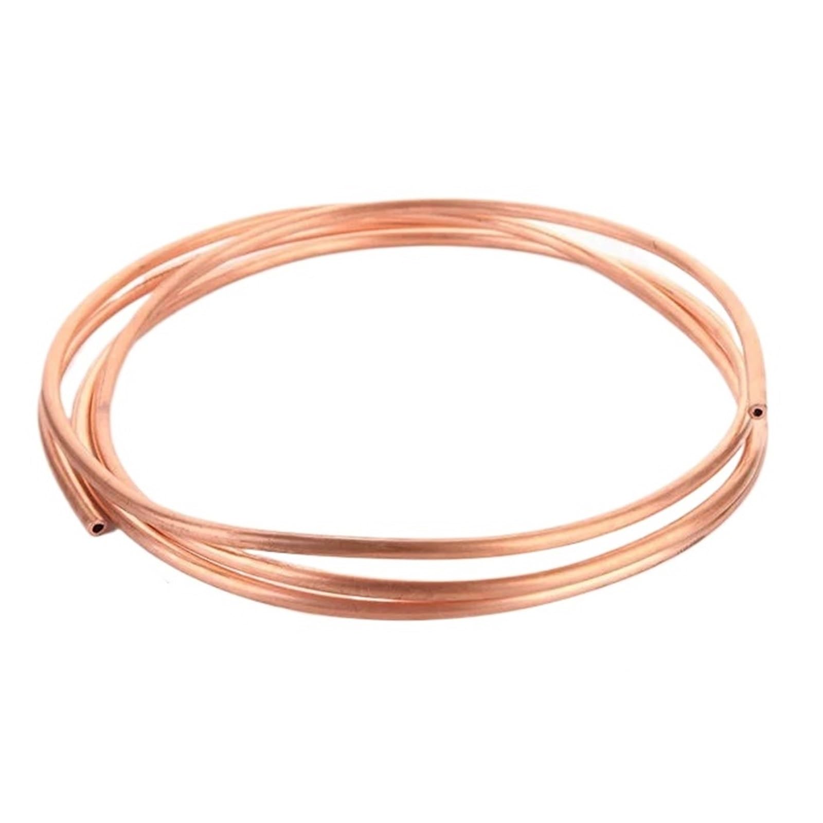 1–10 Meter weiches Kupferrohr, Spule OD 2/3/4/5/6 mm, Kupferdraht, Rohr, Klimaanlage, Kühlung, DIY, Handwerk (Länge 5 m, 5 mm x 0,5 mm)