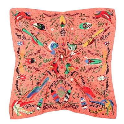 DRESHOW Pañuelos Satén Cuadrados Grandes Pelo Accesorios Seda de Playa Estampado Clásico para Mujer | Ya disponible en tu tienda friki favorita! En mundofriki.es! DRESHOW Pañuelos Satén Cuadrados Grandes Pelo Accesorios Seda de Playa Estampado Clásico para Mujer | Ya disponible en tu tienda friki favorita! En mundofriki.es!