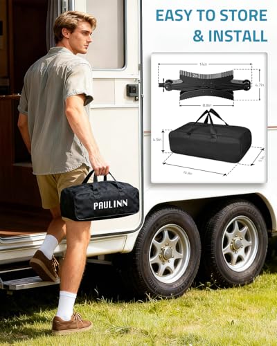 PAULINN Camper RV X-Chock Stabilizer