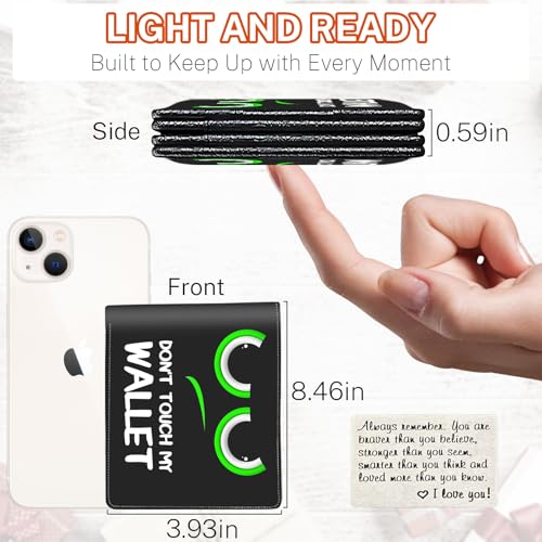 Image of Boys Wallet for Kids, Teen Boy Basketball Wallets 9-12 8-10 8-12, Cool Novelty Leather Bifold Rfid Blocking Purse Coin Pocket Zipper Id Window for Children Male Youth Guys Birthday Gifts