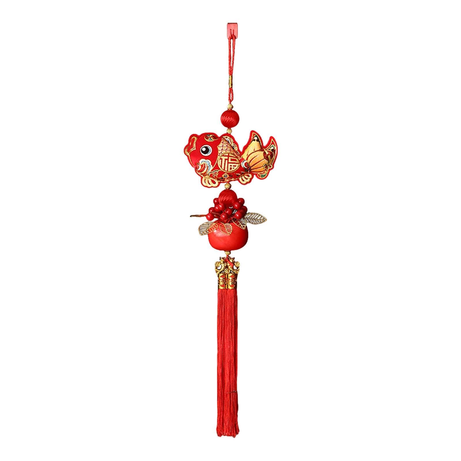Ojiva® Chinese New Year Hanging Decorations Charms for Celebration | The 2026 Horse Lunar New Year Decoration Easily Hang On Walls, Doors, Furniture, Or Any Desired To Instantly Create A Warm-image-12