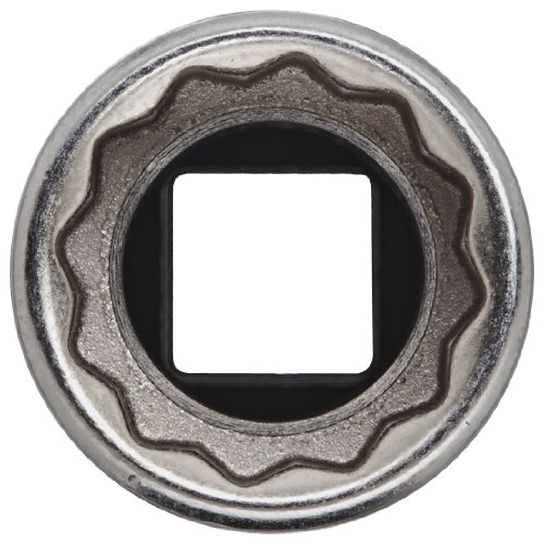 Image of Stahlwille 01640028 7 /16 inch Extra Deep Socket #40aDL, 12 Points, 1 /4 Inch Drive, High-Performance Steel, Chrome Plated with Anti-Slip Drive, Made in Germany