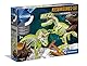 Clementoni 69408 Galileo Discovery Ausgrabungs Set T Rex und Triceratops, Spielzeug für Kinder ab 7 Jahren, Ausgraben von Dinosaurier Fossilien mit Ha mmer und Meißel, 7 x 35 x 26 cm