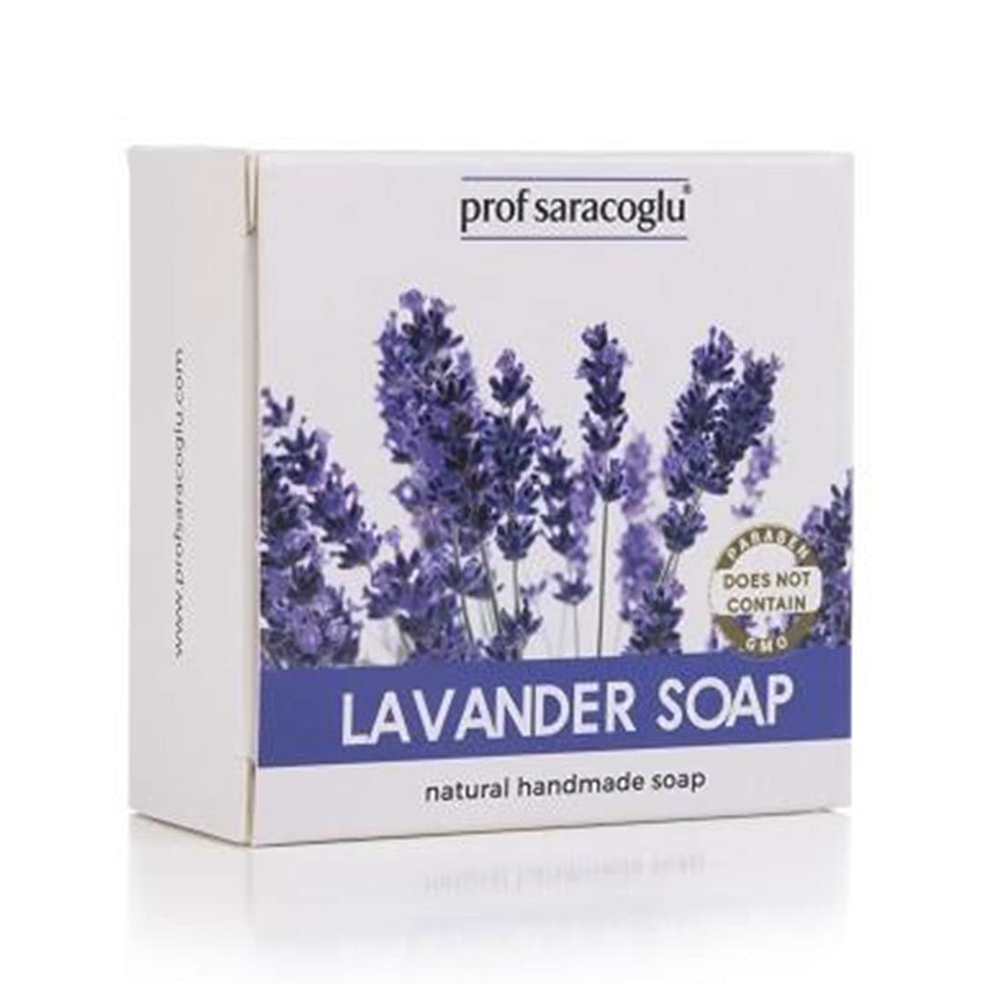 Prof Saracoglu El Yapımı Lavanta Katı Sabunu 135g