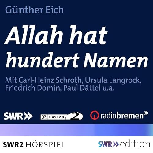 Allah hat hundert Namen Audiolivro Por G&uuml;nter Eich capa