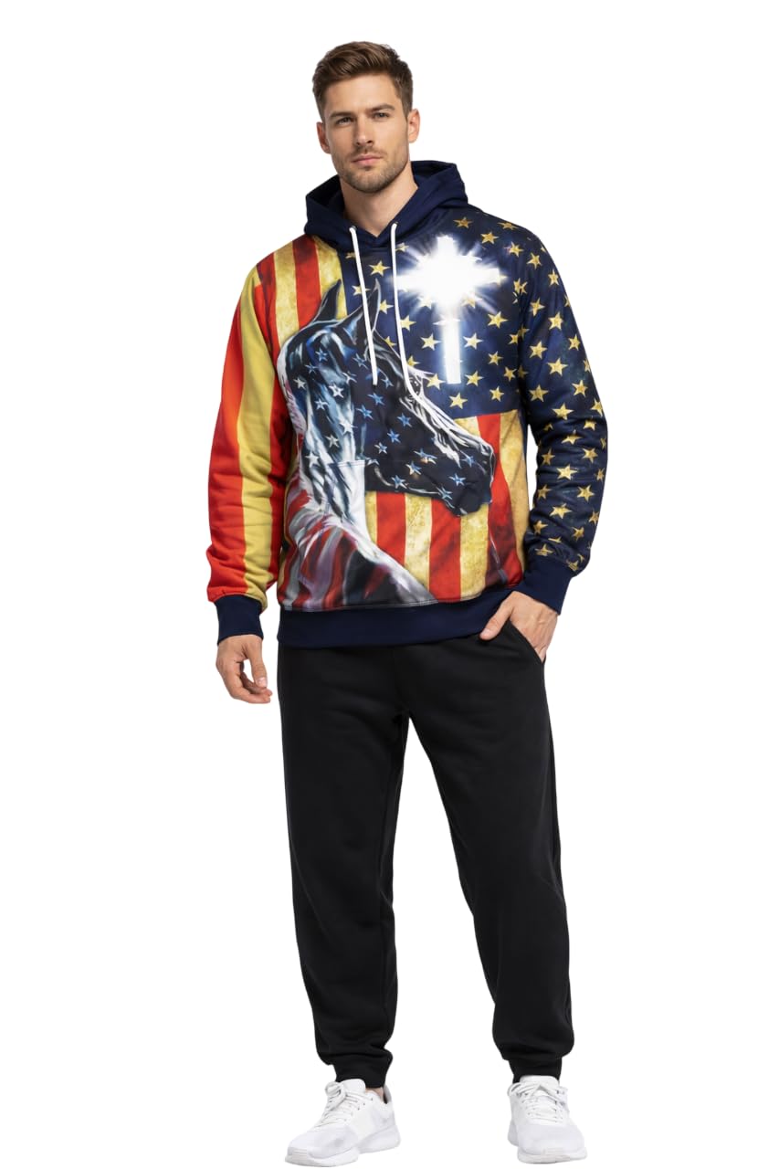 Star Horse Track Suit For Men-image-41