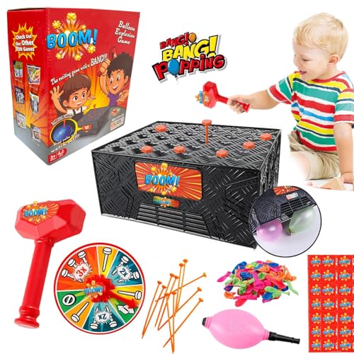 Bang Popping Balloon Game Juego de Mesa Familiar miniatura 1