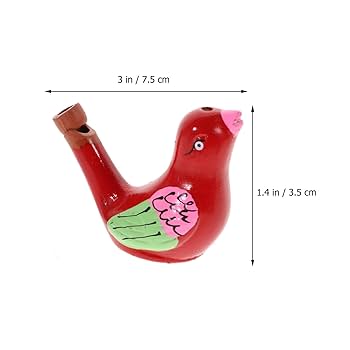 Amazon.co.jp: EXCEART ホイッスル 笛 鳥笛 鳥形 音楽