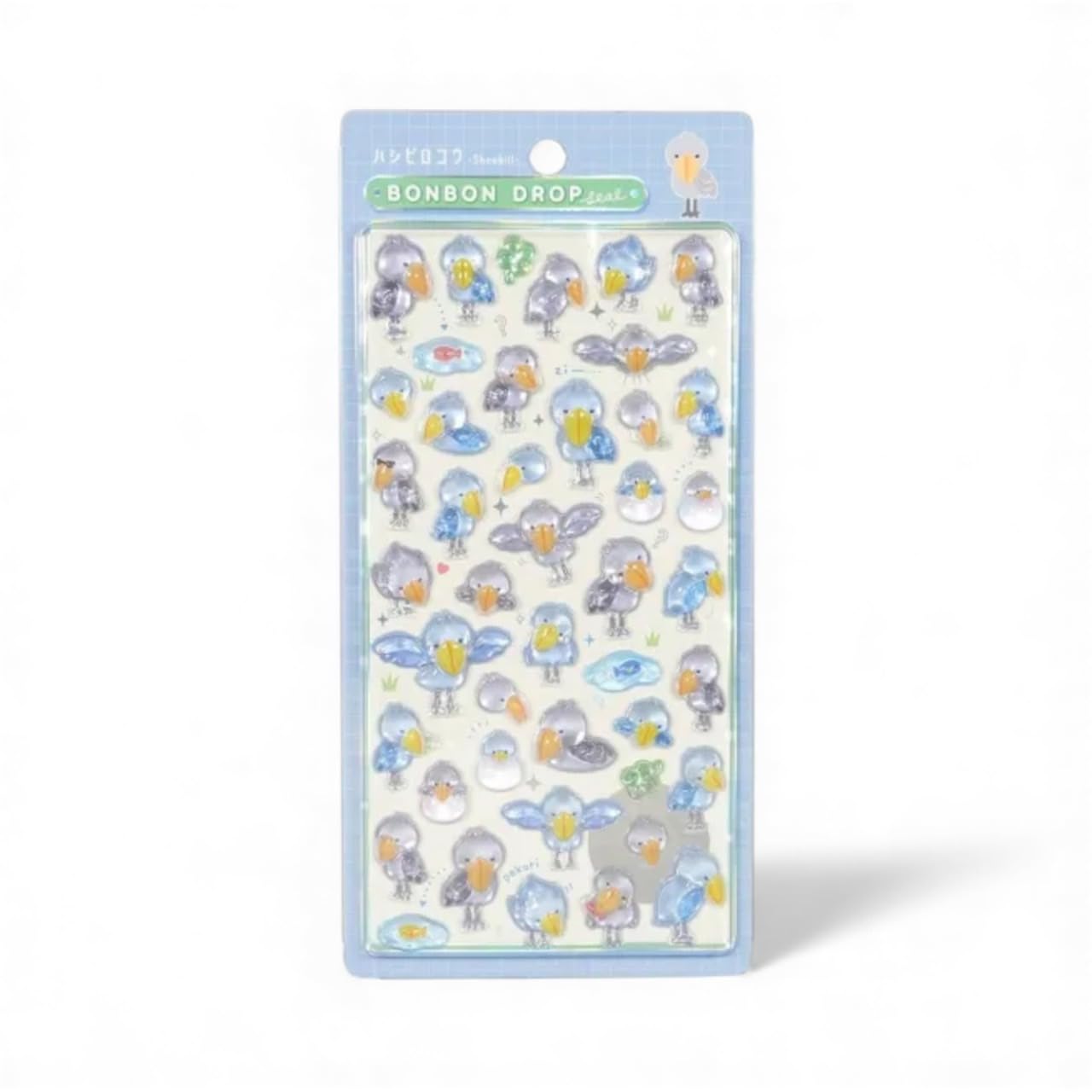 Amazon | ハシビロコウ ボンボンドロップシール クーリア （Amazon限定