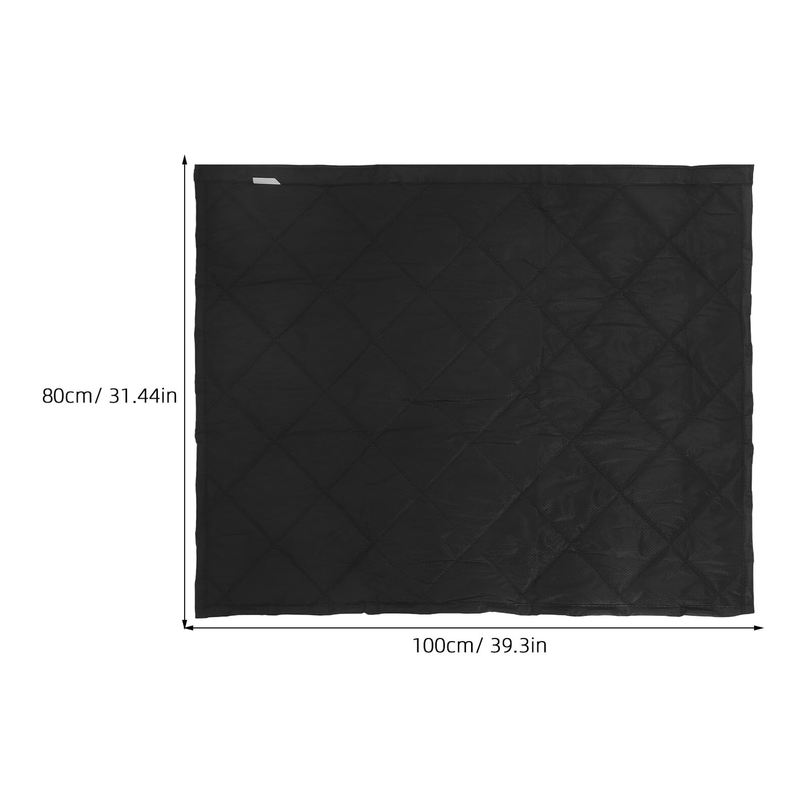 OUNONA Tapis de Cheminée Ignifuge Magnétique 81X100 CM Couverture Isolante Résistante à la Chaleur pour Poêle à Bois Tapis de Protection Intérieur les Courants D’Air et Brûlures